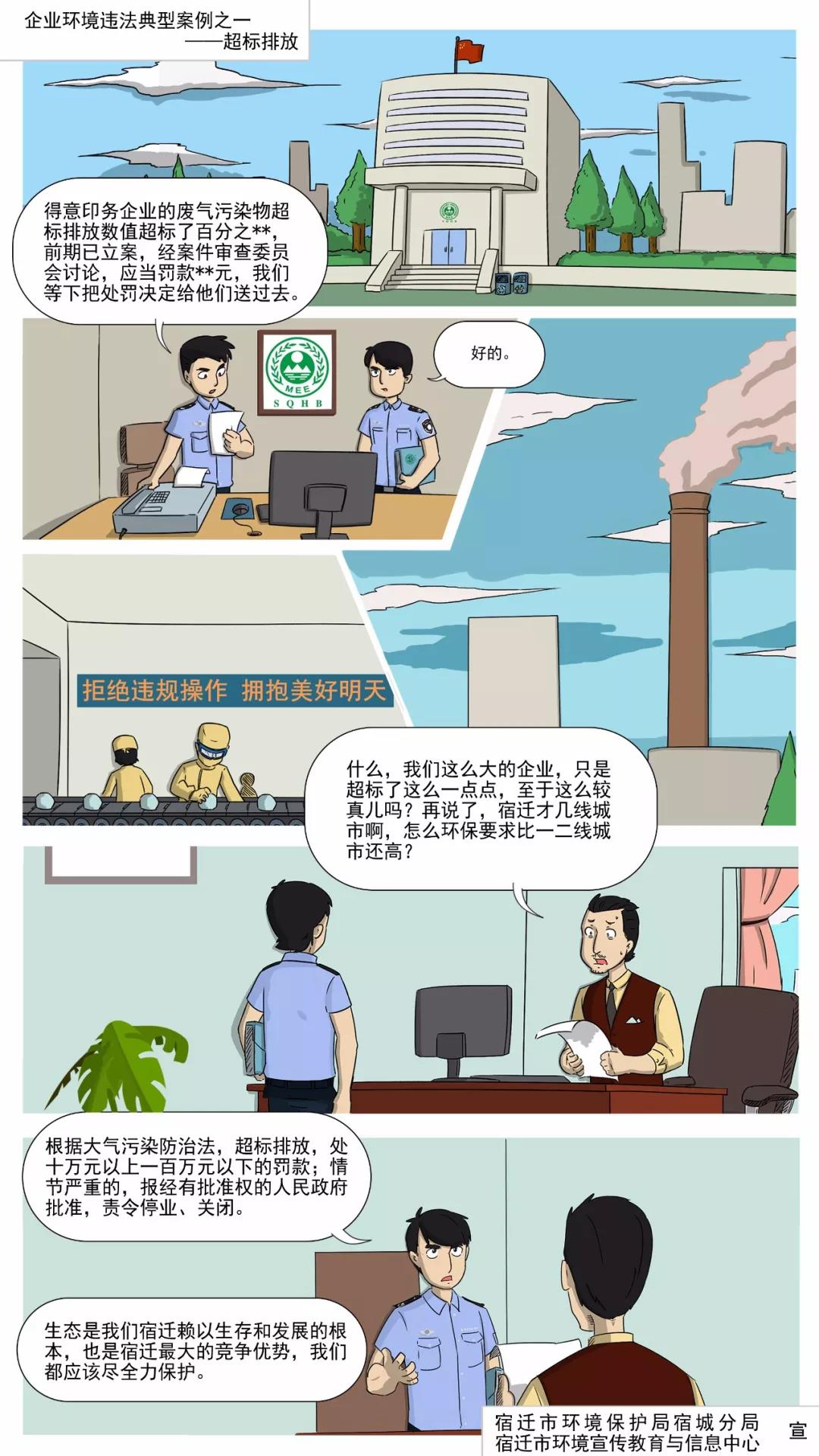 局用漫畫(huà)解讀：常見(jiàn)的企業(yè)環(huán)境違法行為有哪些？